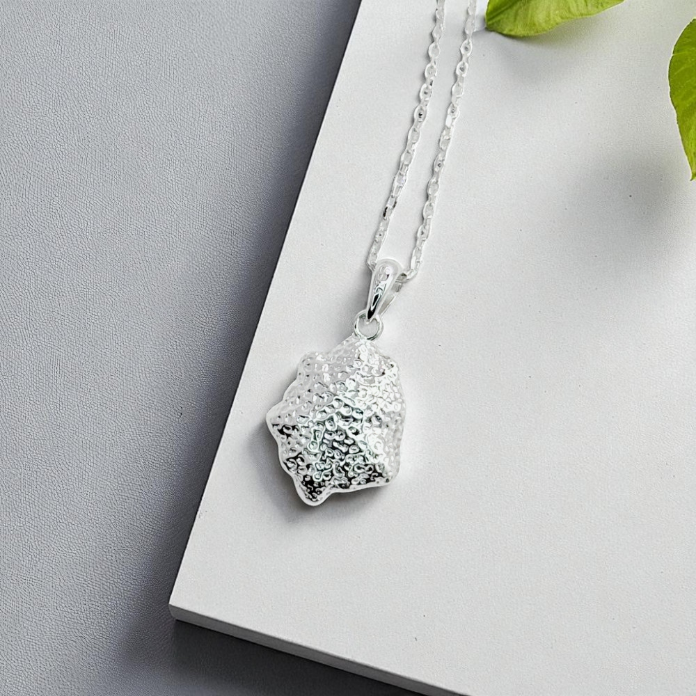 S925 Sterling Silver Reversible Radiance Necklace