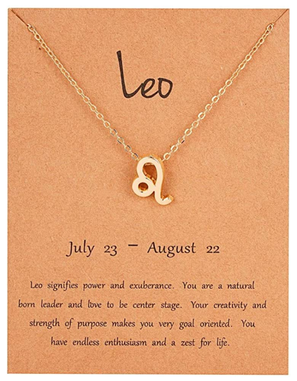 Gold Star Signs 12 Zodiac Constellations Symbol Pendant Chain Necklace