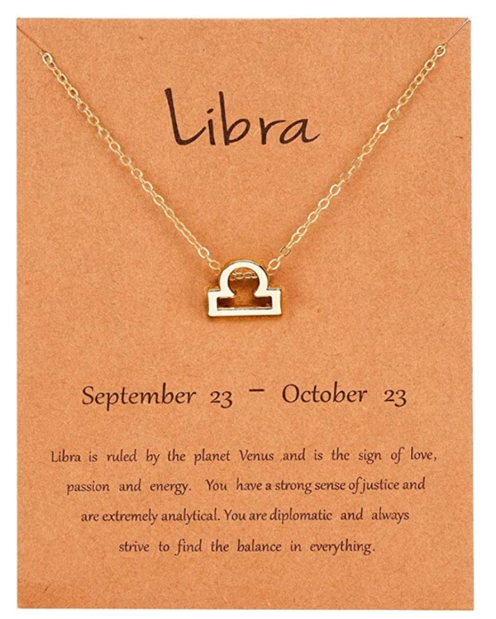 Gold Star Signs 12 Zodiac Constellations Symbol Pendant Chain Necklace