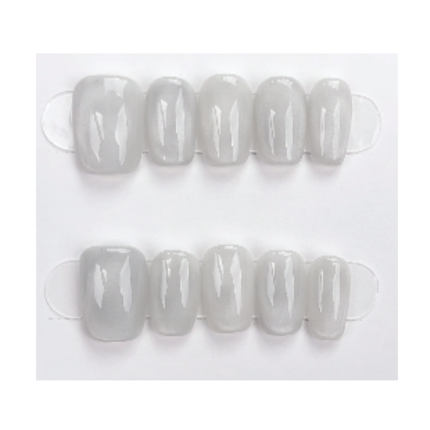 Short Coffin Pearl White