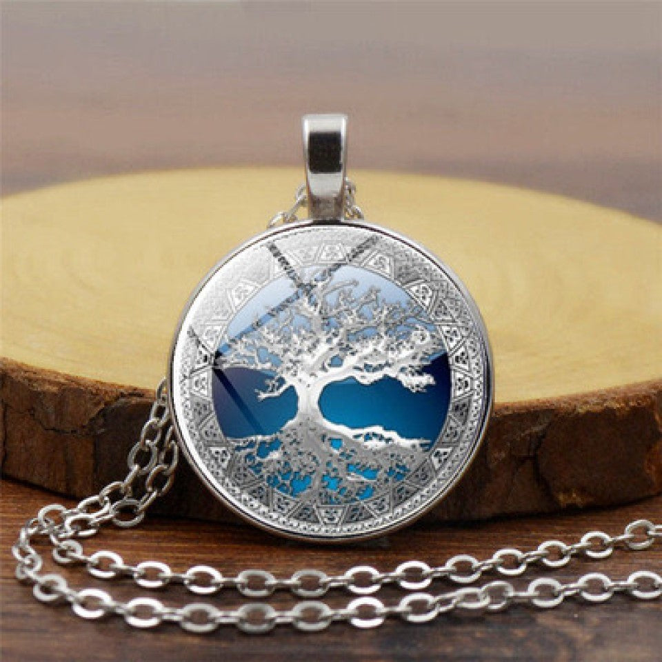 Family Tree Necklace, Earrings and Bracelet Tri-Set
