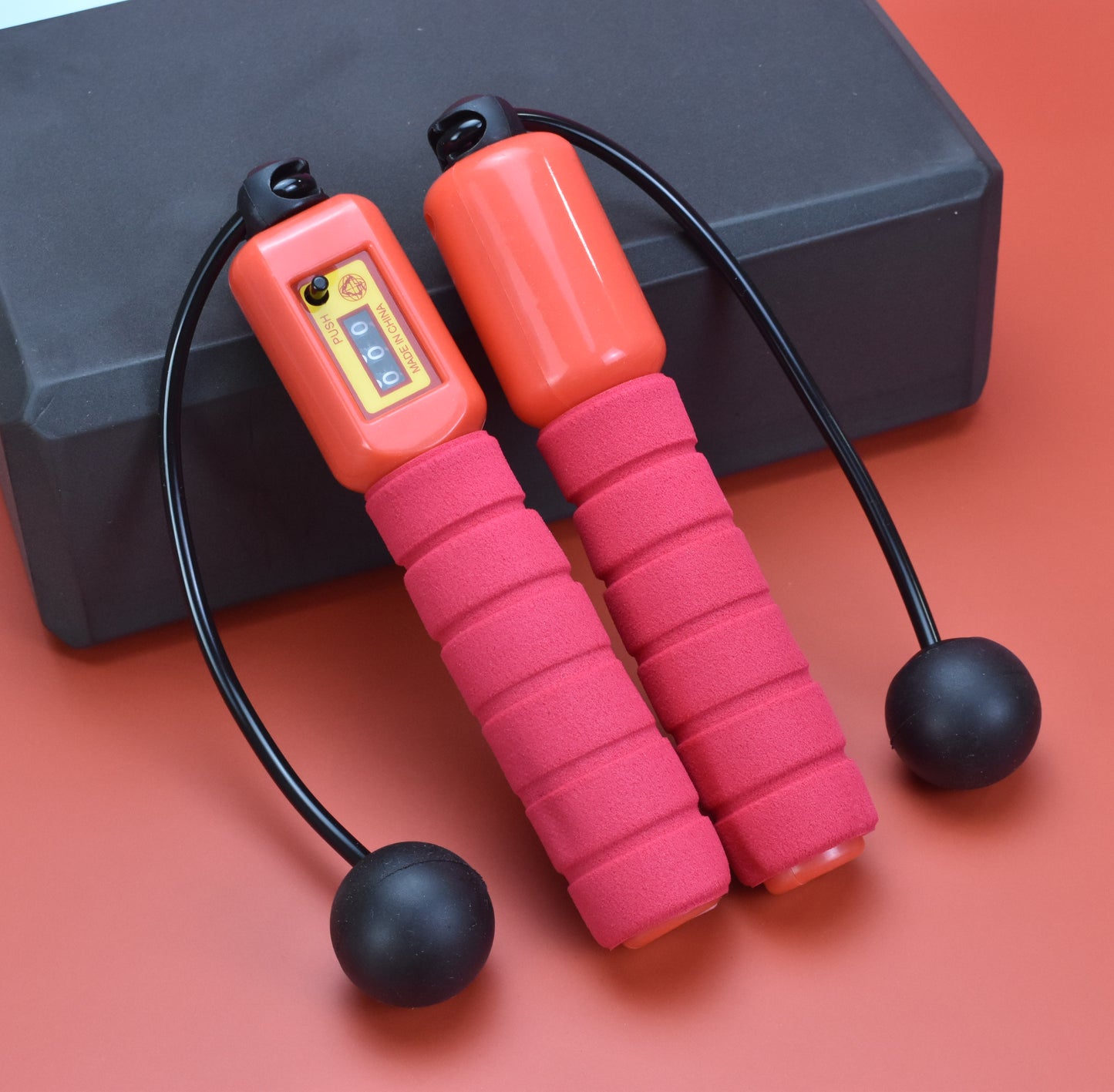 Cordless Auto-Counting 2-way Interchangeable Skipping Rope