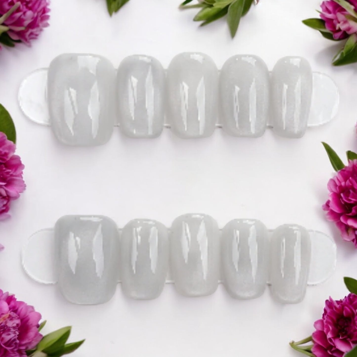 Short Coffin Pearl White