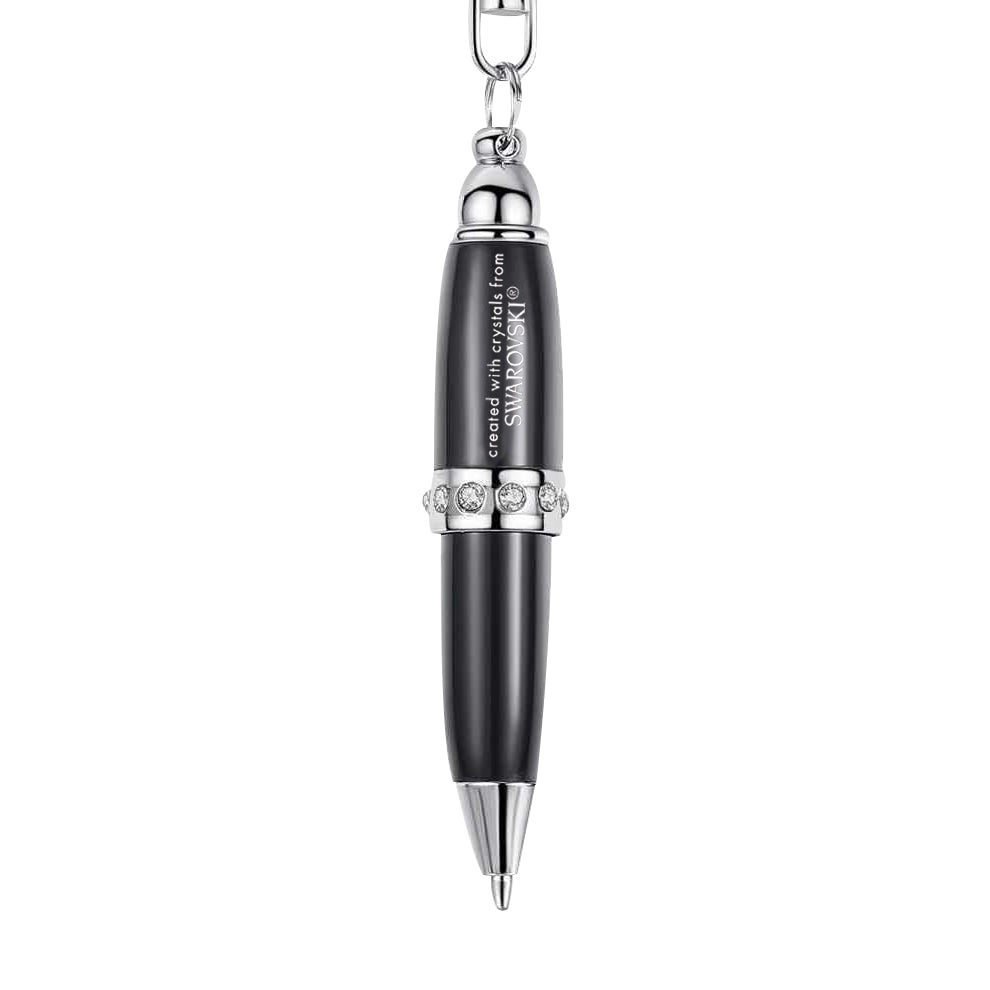 Mini Pen Keychain Created with Crystals from Swarovski®