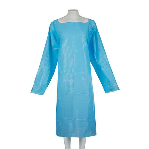 Thumb Loop PE Protection Apron Disposable Bulk Buy 10/50/100/200pc for Salons Beauty & Food Service