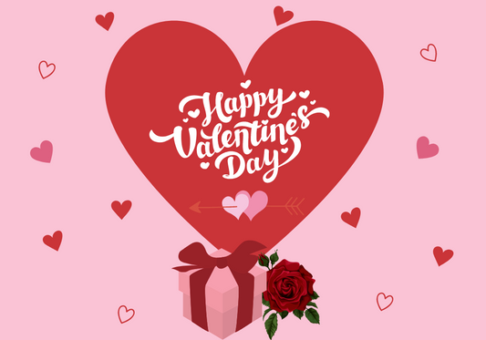 5-Piece Valentines Mystery Jewellery with Message Gift Box for Her