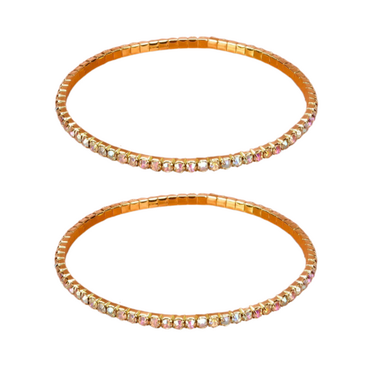 Sparkling Crystal Anklet Opal