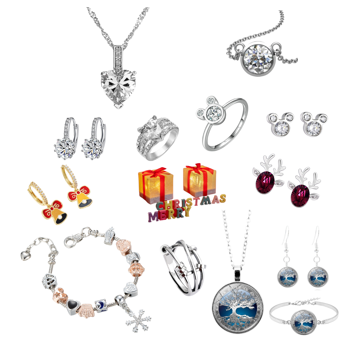 🎄 24 Days of Elegance: The Ultimate Christmas Advent Jewellery Set for Her 🎁