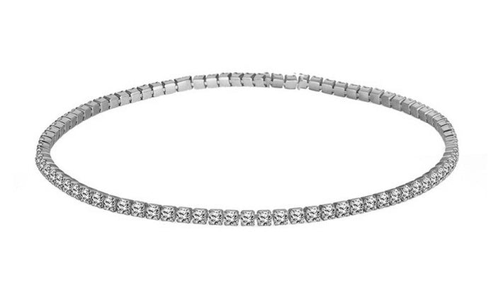 Sparkling Crystal Zirconia Anklets