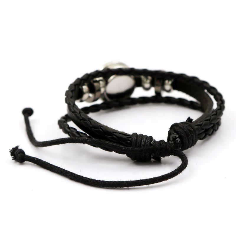 Wicked Witch Inspired Elphaba & Glinda Friendship Faux leather Bracelets 2pcs