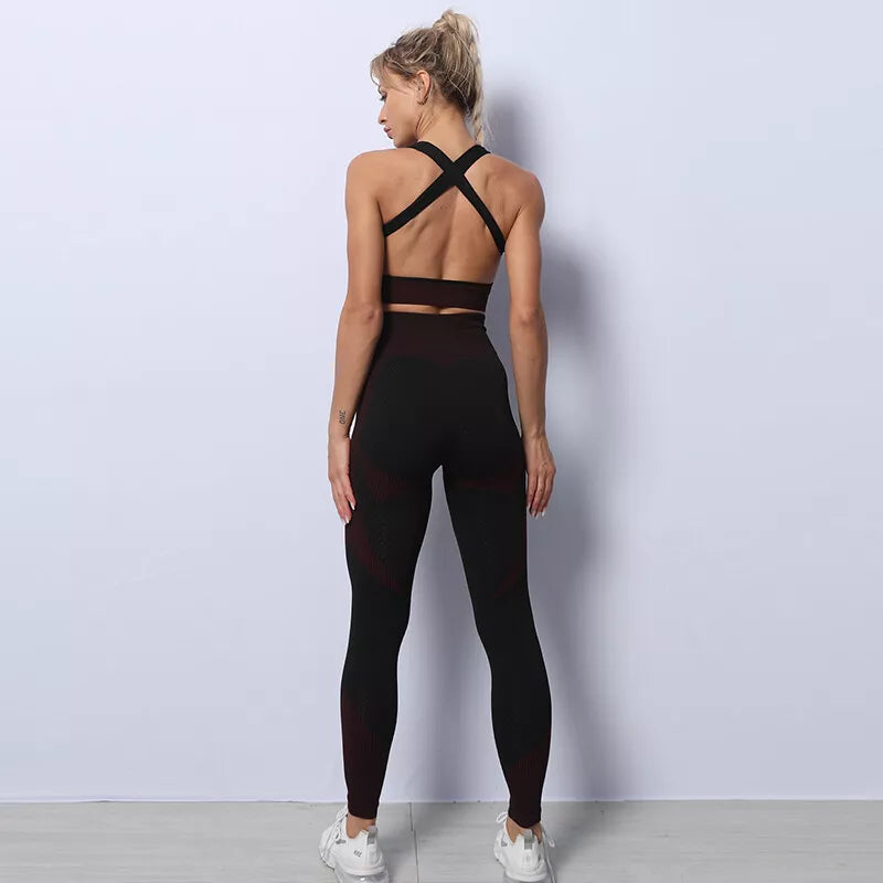 Yoga Gym Sport Women Fitness Bra Top Legging in Black Small Large Extra Large
