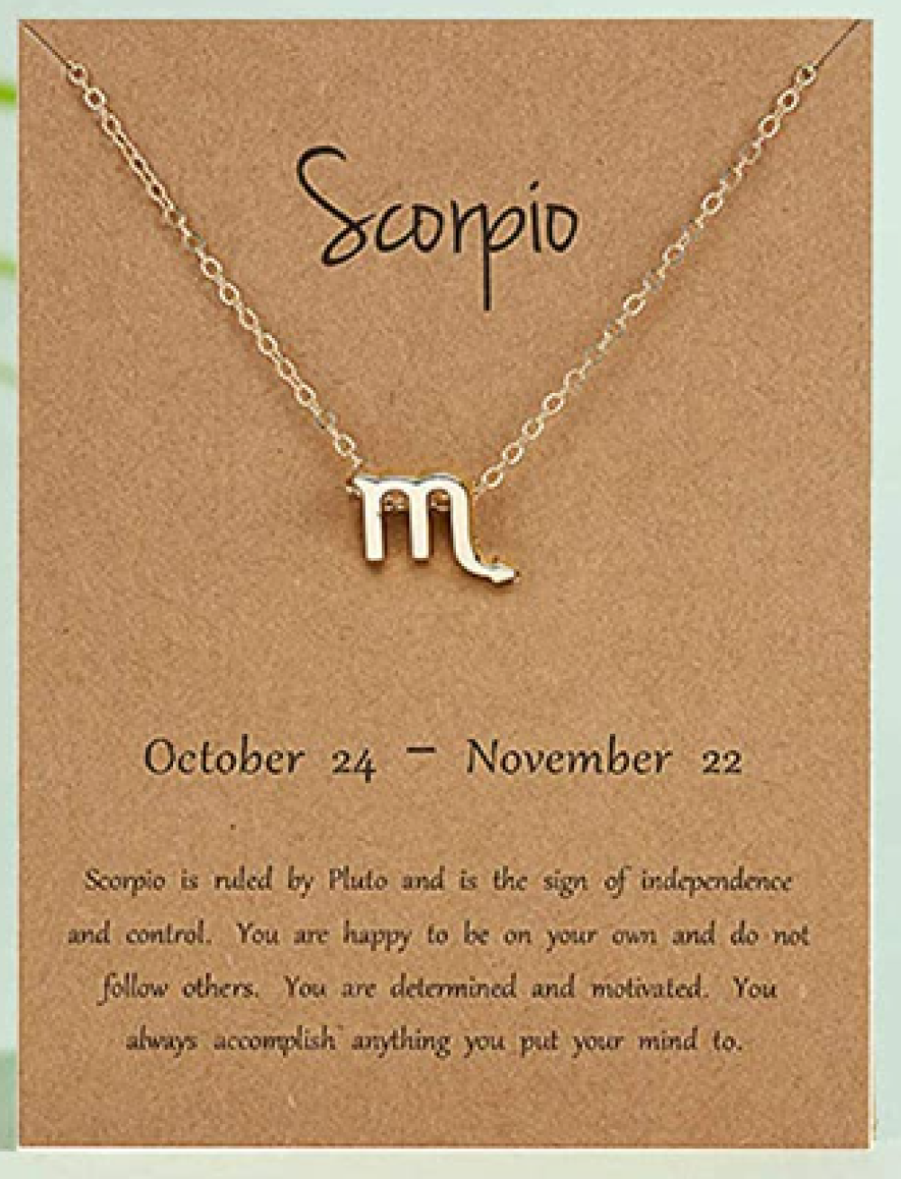 Gold Star Signs 12 Zodiac Constellations Symbol Pendant Chain Necklace