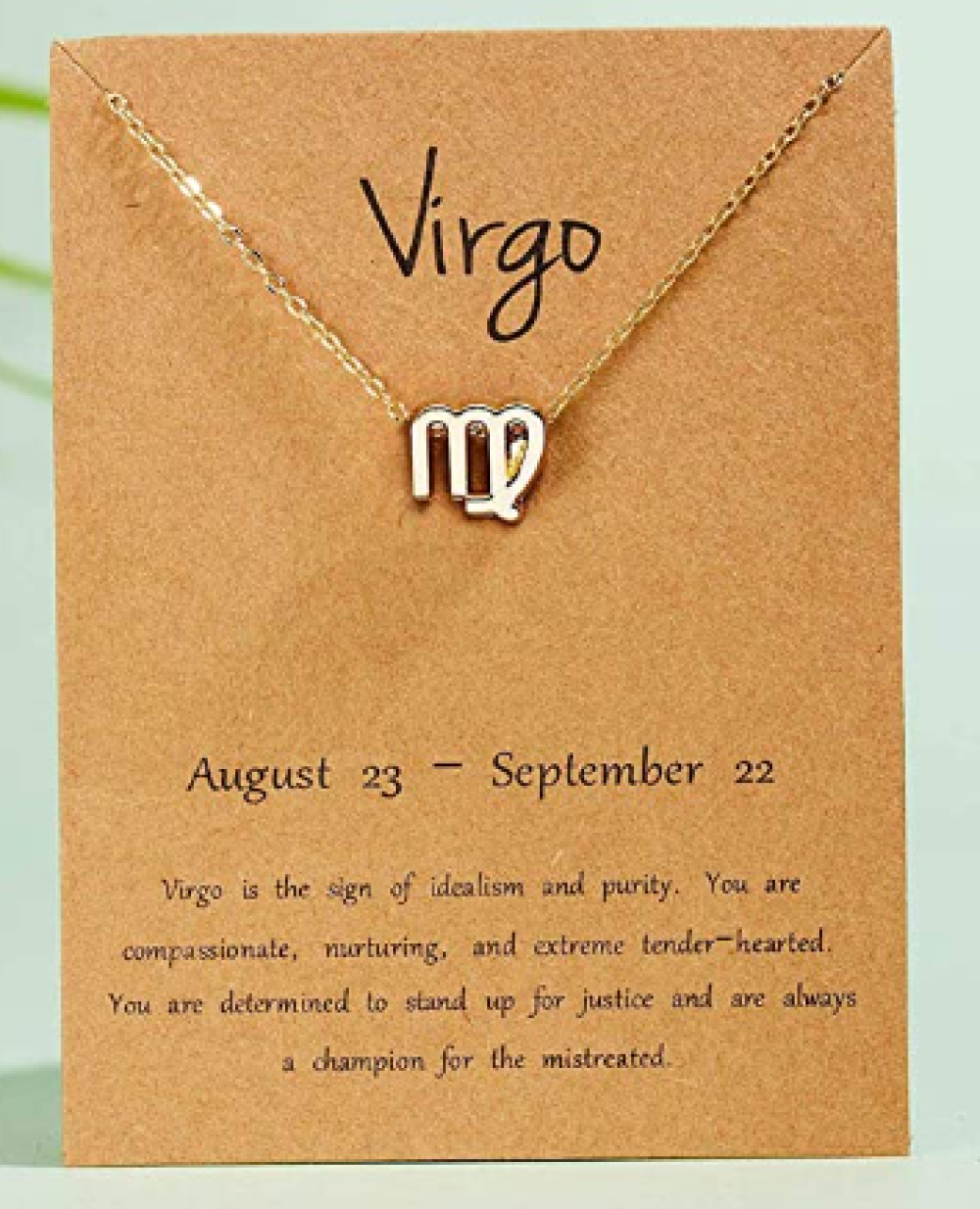 Gold Star Signs 12 Zodiac Constellations Symbol Pendant Chain Necklace