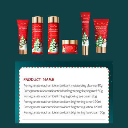 Antioxidant Whitening Skincare Set 6pcs