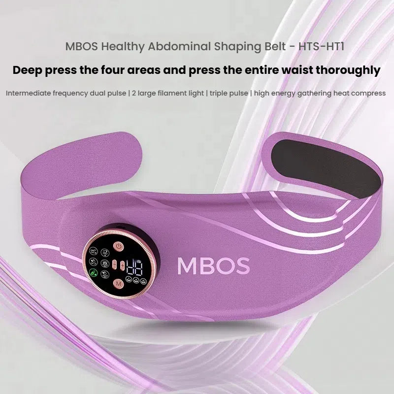 MBOS 3-in-1 Red Light Therapy & EMS Body Sculpting Belt Non-Invasive Fat Burning & Menstrual Relief