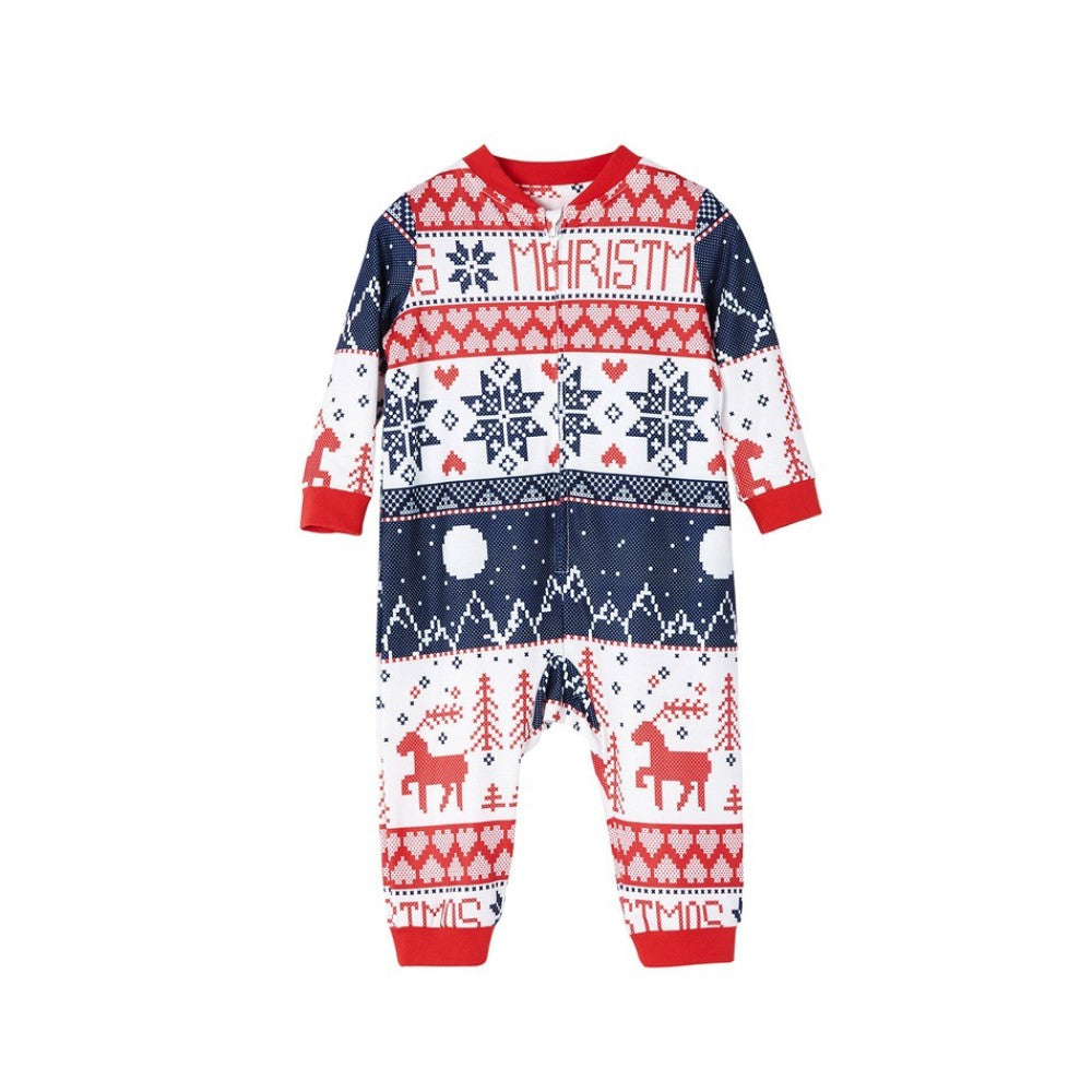 Christmas Onesies Festive Hooded Jumpsuit for Adults and Kids