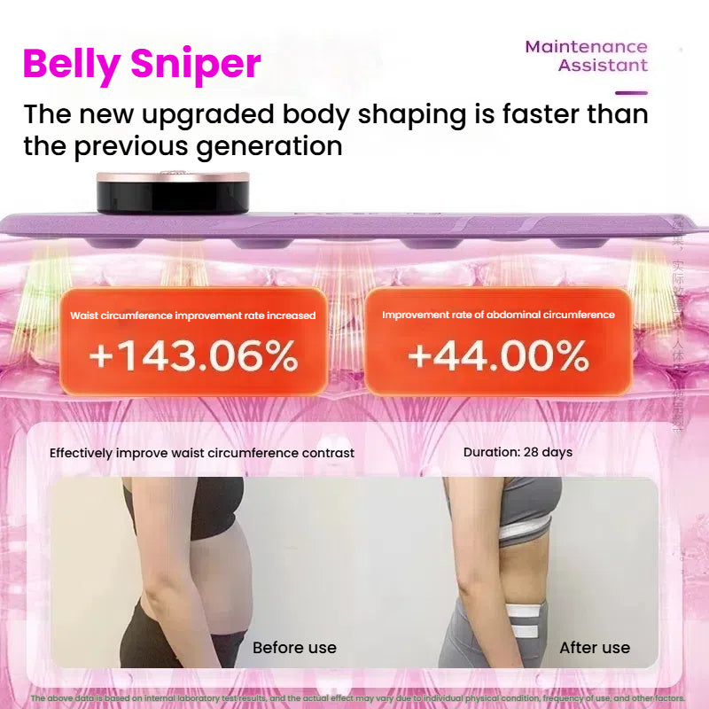 MBOS 3-in-1 Red Light Therapy & EMS Body Sculpting Belt Non-Invasive Fat Burning & Menstrual Relief