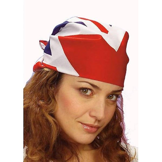 100pc Union Jack Flag Bandanna Flag Scar Banner Queen's Platinum Jubilee