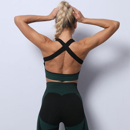 50pc Bra Gym Anti-Cellulite Wireless Bra Padded Lift-Up 4 Sizes