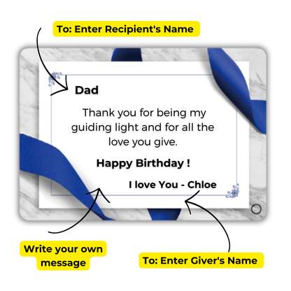 Write Your Own Personalised Message