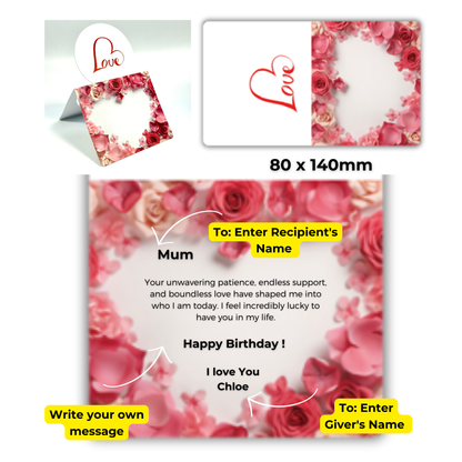 Premium Gift Packaging with Personalised Message