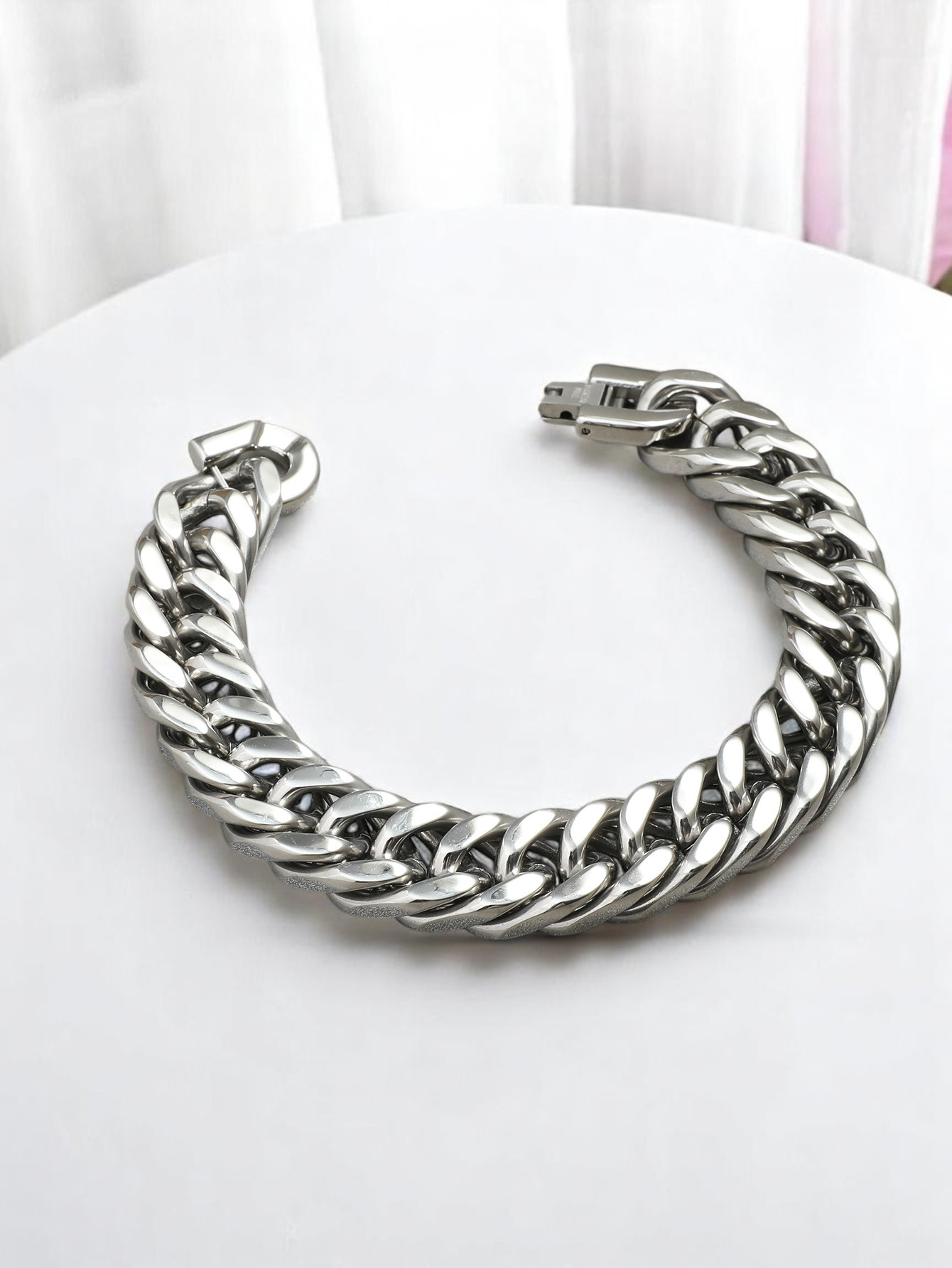 Men Bracelet Stainless Steel Leather 10+ Stlyes