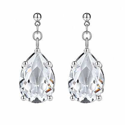 Tear Drop Earrings Made with Premium CZ