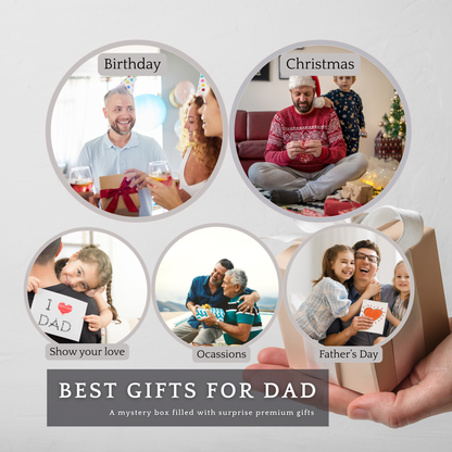 Mystery Jewellery Lucky Dip for Dad Prize includes Brand Items,Gift Card & Dior Sauvage EDP