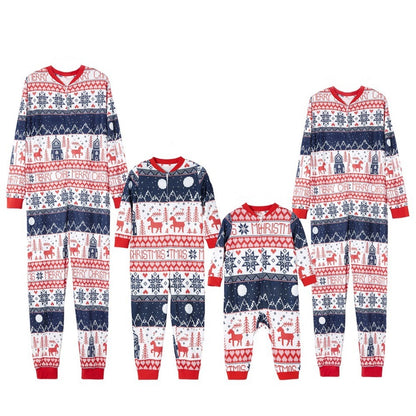 Christmas Onesies Festive Hooded Jumpsuit for Adults and Kids