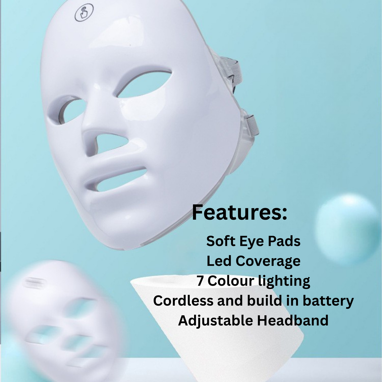 DermaLight Pro Rejuvenation LED Phototherapy Mask