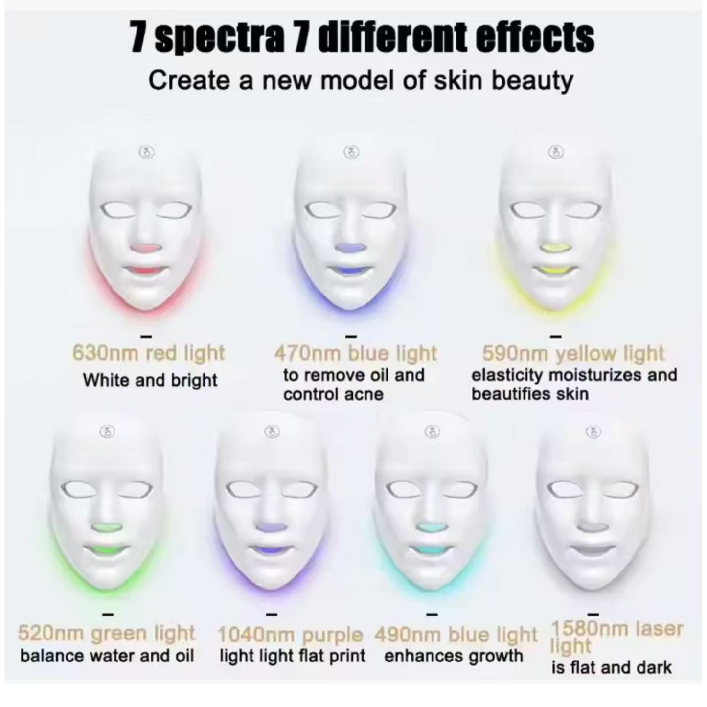 DermaLight Pro Rejuvenation LED Phototherapy Mask