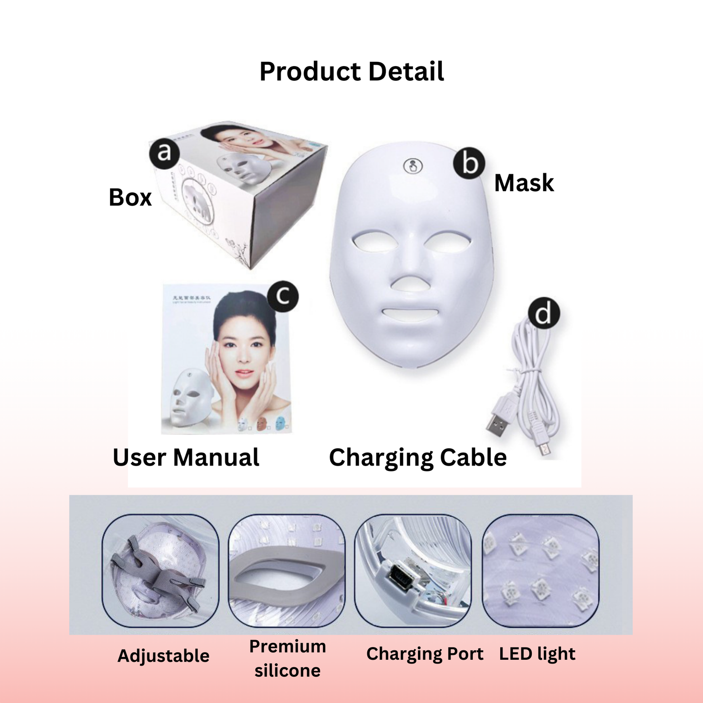 DermaLight Pro Rejuvenation LED Phototherapy Mask