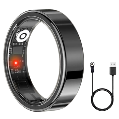 Smart Health & Fitness Ring for Women & Men – Tracks Heart Rate, SpO₂, Sleep, Steps – Compatible with Android & iOS