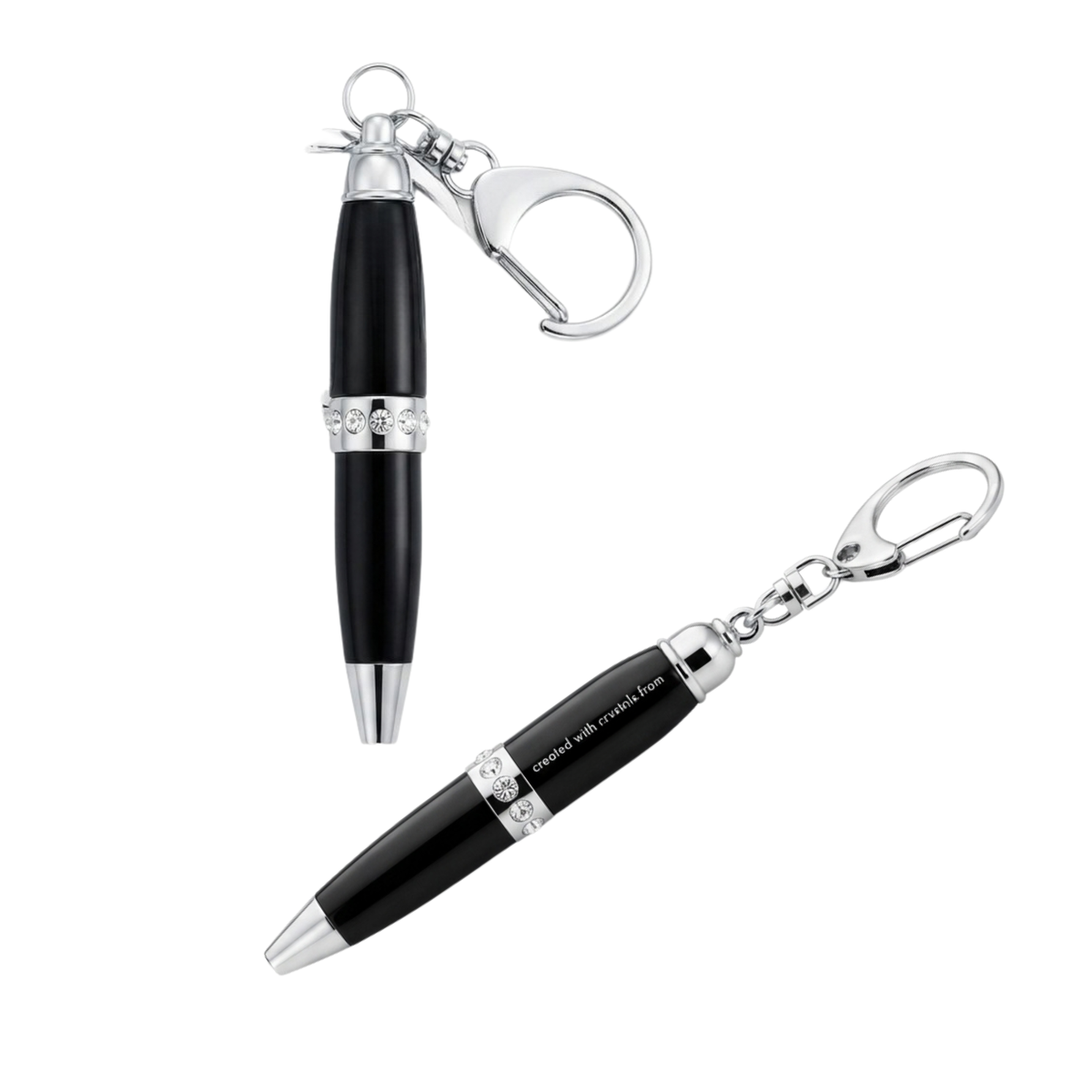 Mini Pen Keychain Created with Crystals from Swarovski®