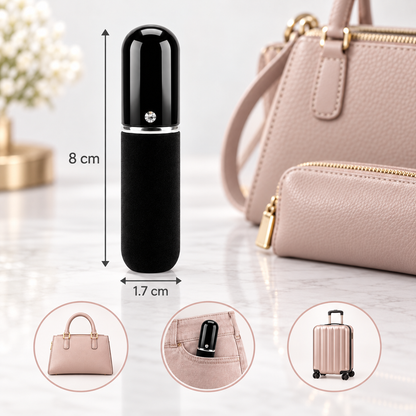 Refillable Travel Perfume Atomizer Spray Bottle Created with Crystals from Swarovski®