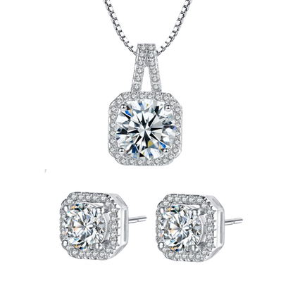 The "Eternal Radiance"Set With Message Card For Girlfriend Valentine's Day Gift