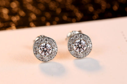 The "Round Halo "Set With Message Card For My Love Valentine's Day Gift