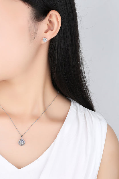 The "Round Halo "Set With Message Card For My Love Valentine's Day Gift