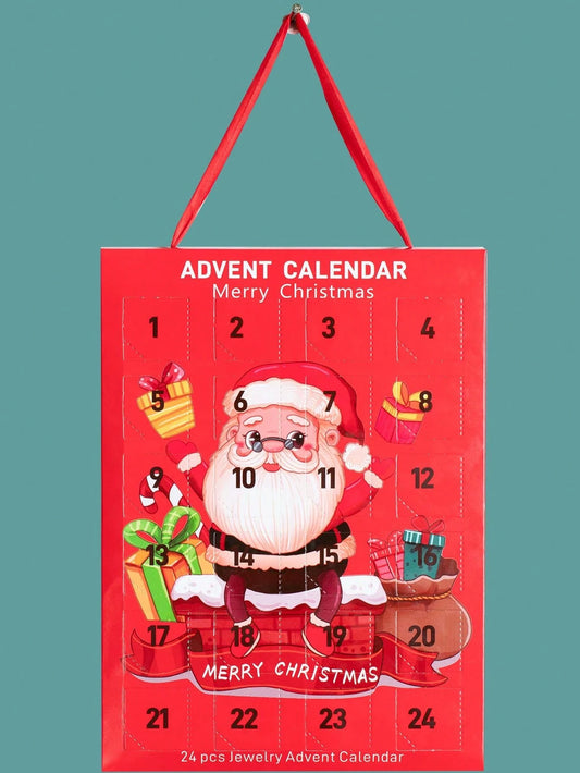The Christmas Santa Jewellery Advent Calendar: A Daily Dose of Sparkle