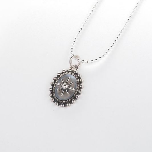 S925 Sterling Silver Guiding Star Amulet Necklace