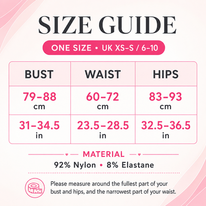 Women’s Floral Lace Bra & High-Waist Shaping Panty Set