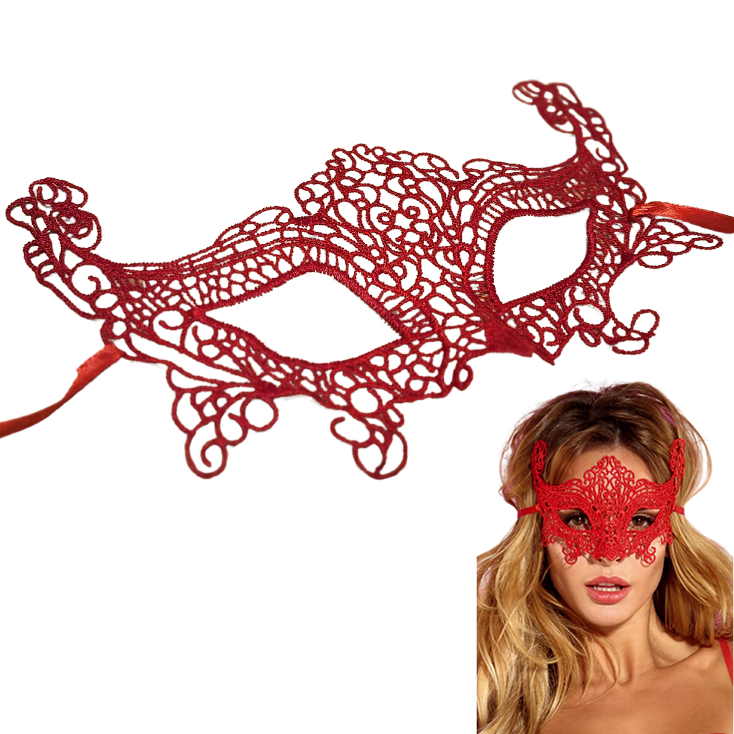 Luxury Sexy Lace Eyemask Masquerade Party Costume Cosplay