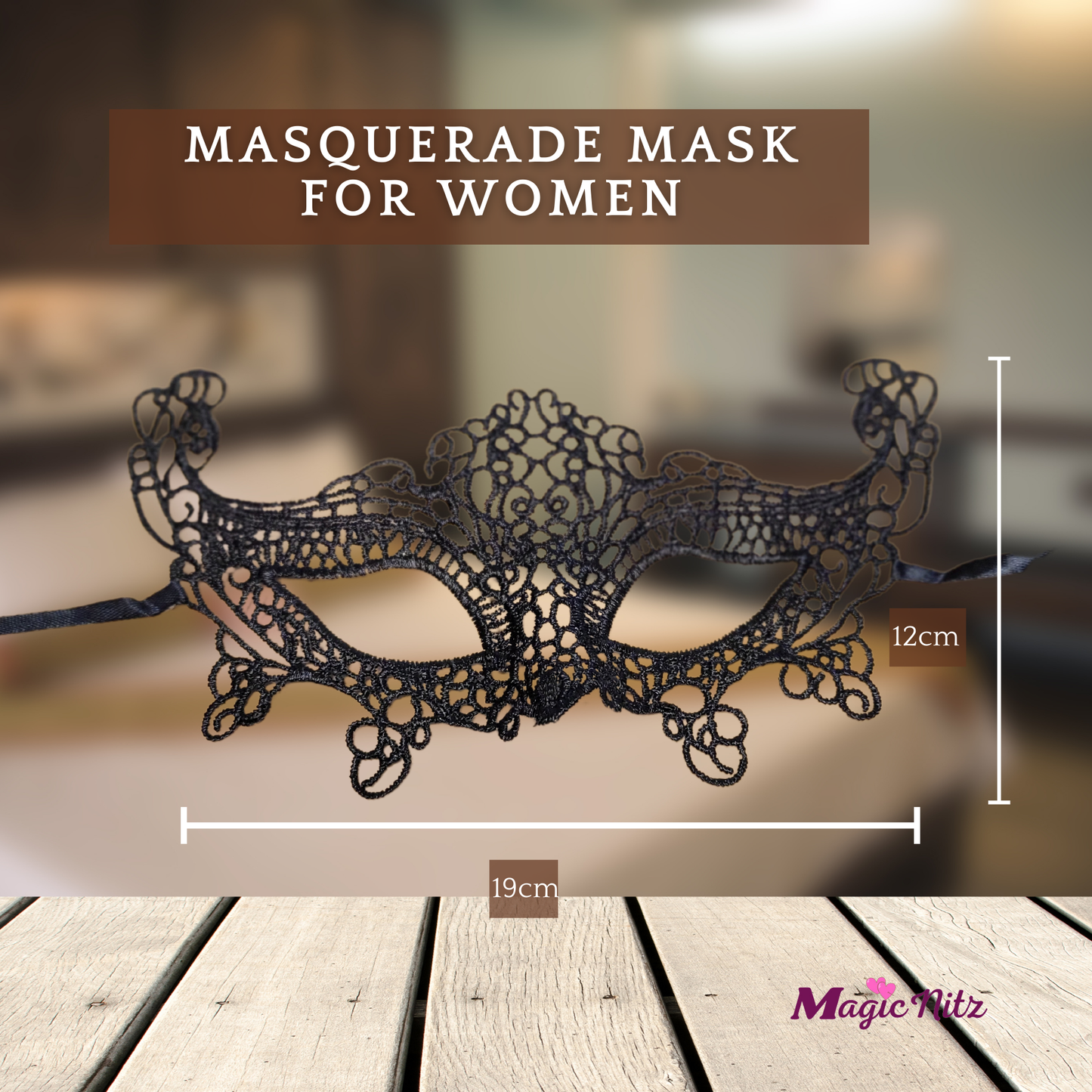 Luxury Sexy Lace Eyemask Masquerade Party Costume Cosplay