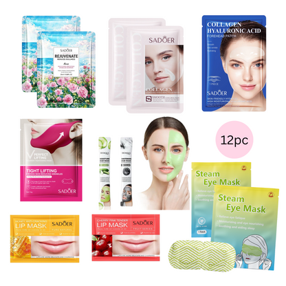 Fresh Glow At-Home Spa Set 12pcs