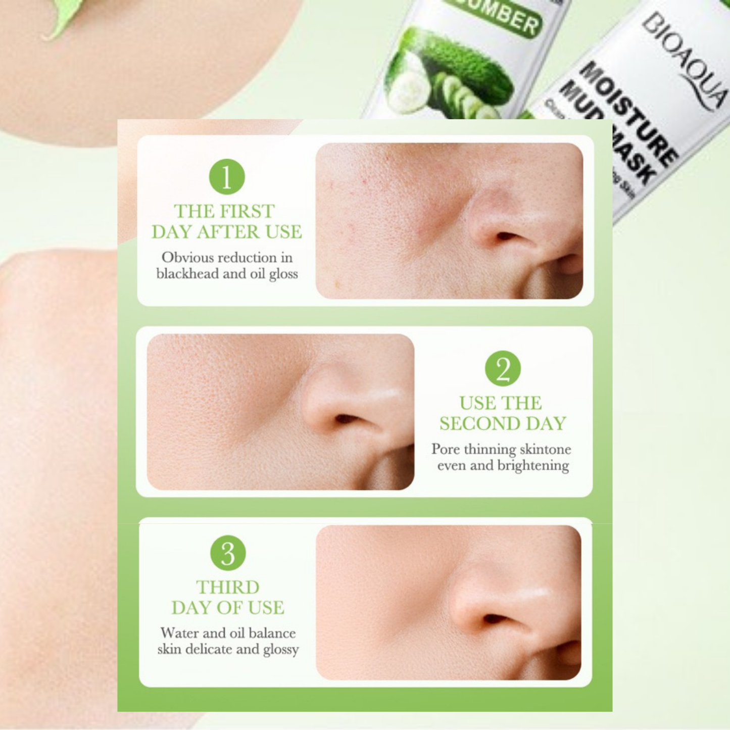 Bioaqua Spa Day Trio Mask Set 24pcs