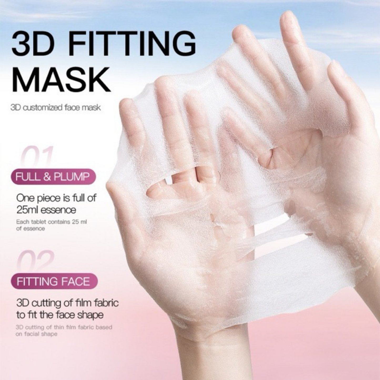 SADOER Rose Radiance Mask Set 12pcs