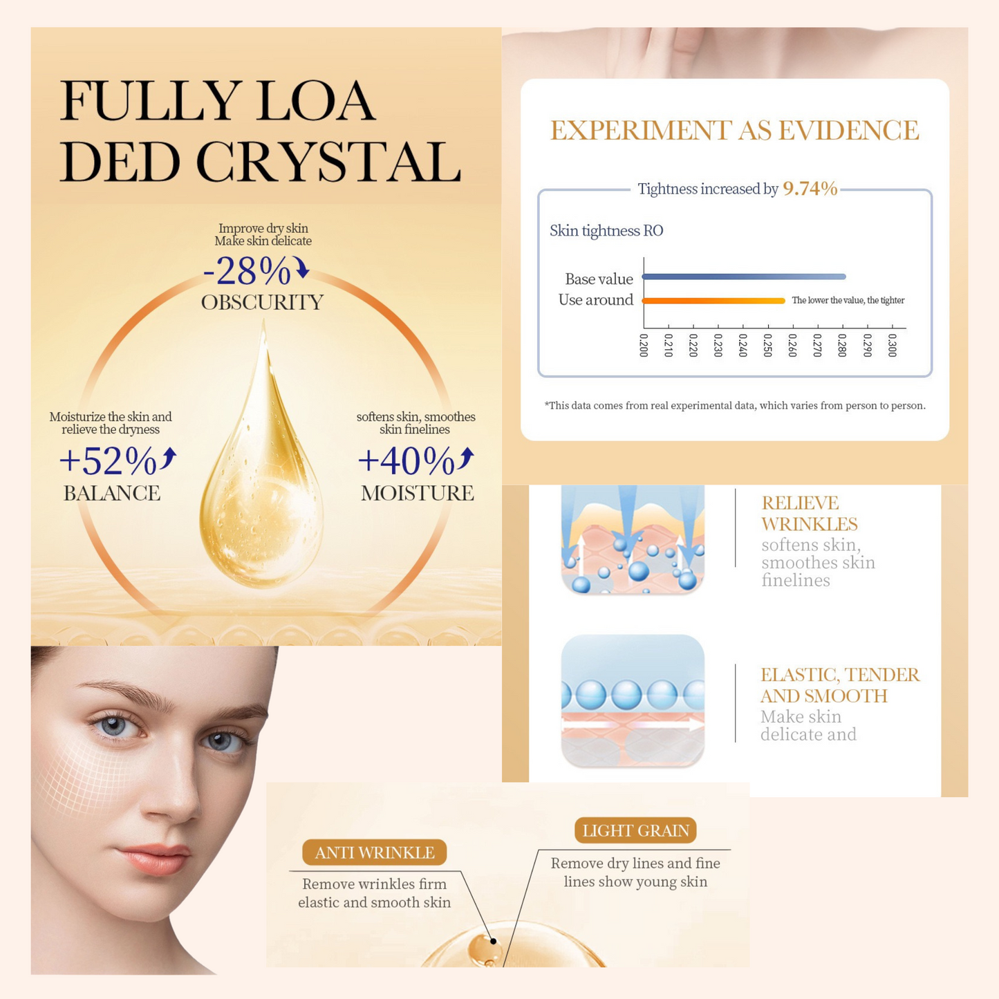 Radiant Renewal Collagen Mask Set 12pcs