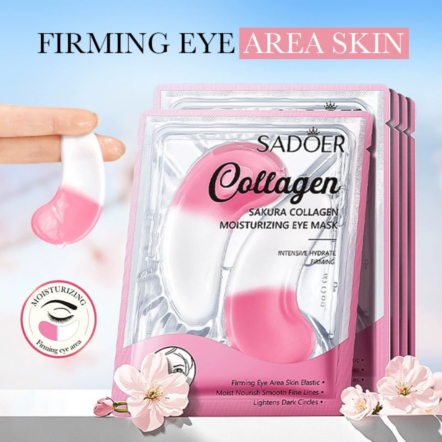 SADOER Duo-Action Eye Mask Set 12pcs