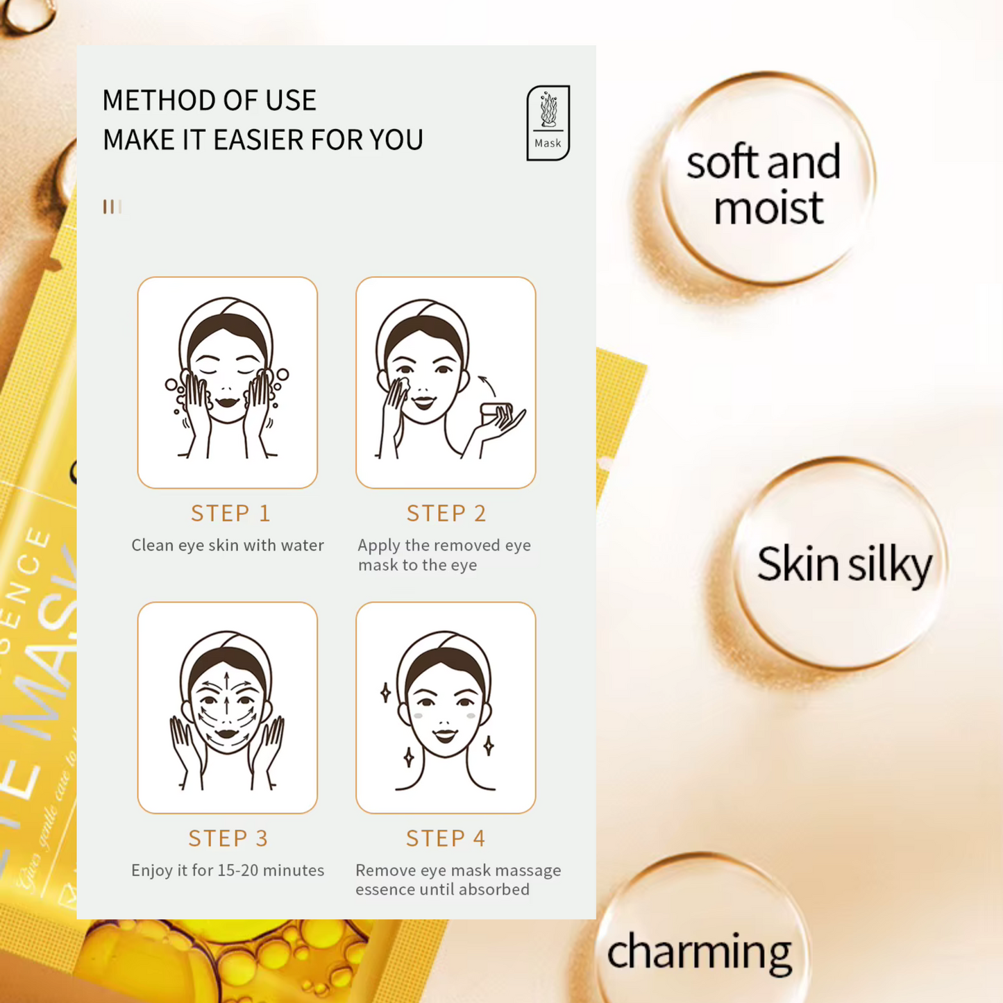 SADOER Eye Rescue Mask Set 12 pcs