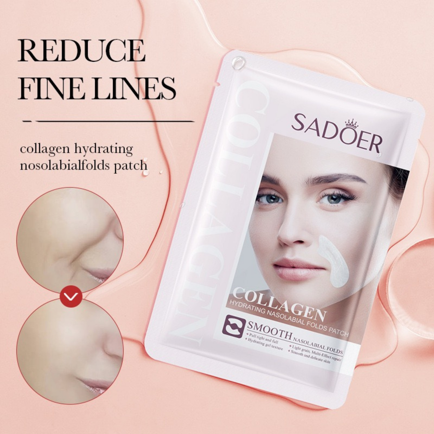 SADOER Smile Line Solution Mask Set 12pcs